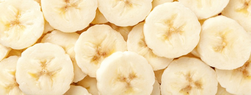 banana a pezzi